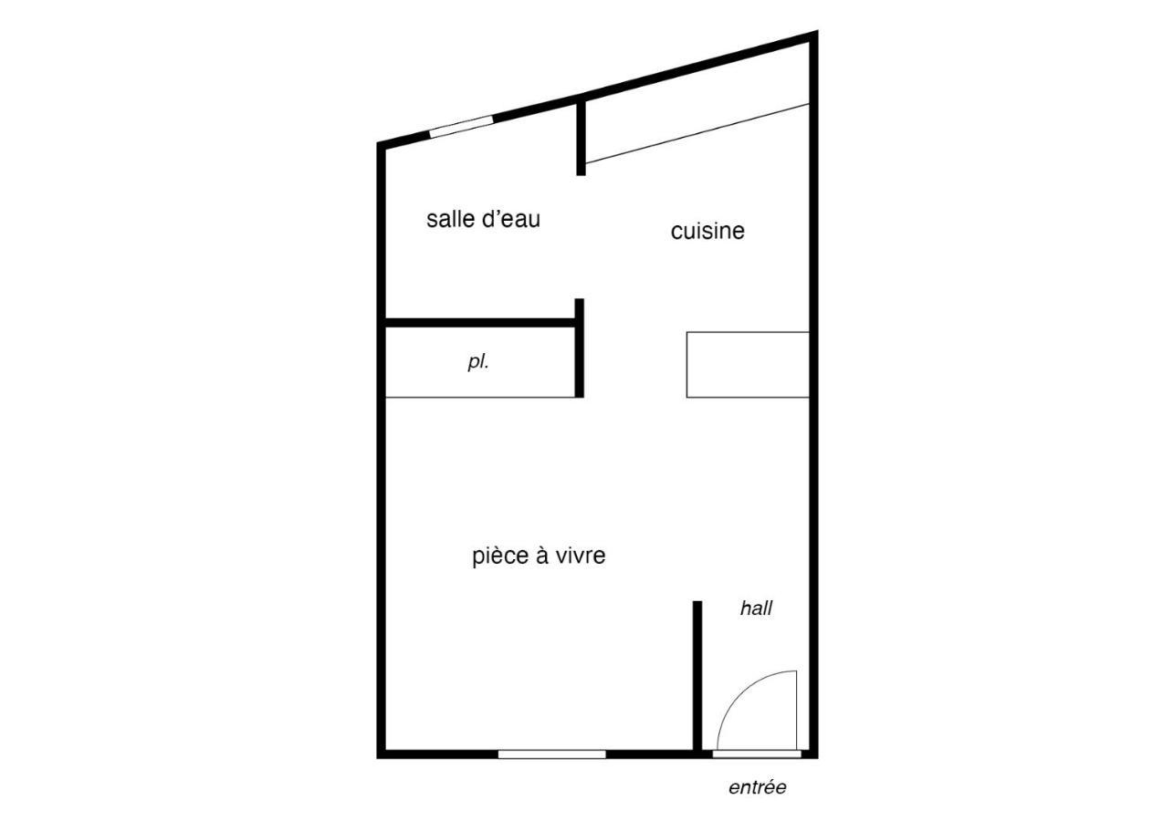 Studio ** Bompard ** Plage ** Vieux Port 马赛 外观 照片